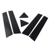 Dodge Charger 6 x Car Window Pillar Posts Trim Bright Black (2006-2010)