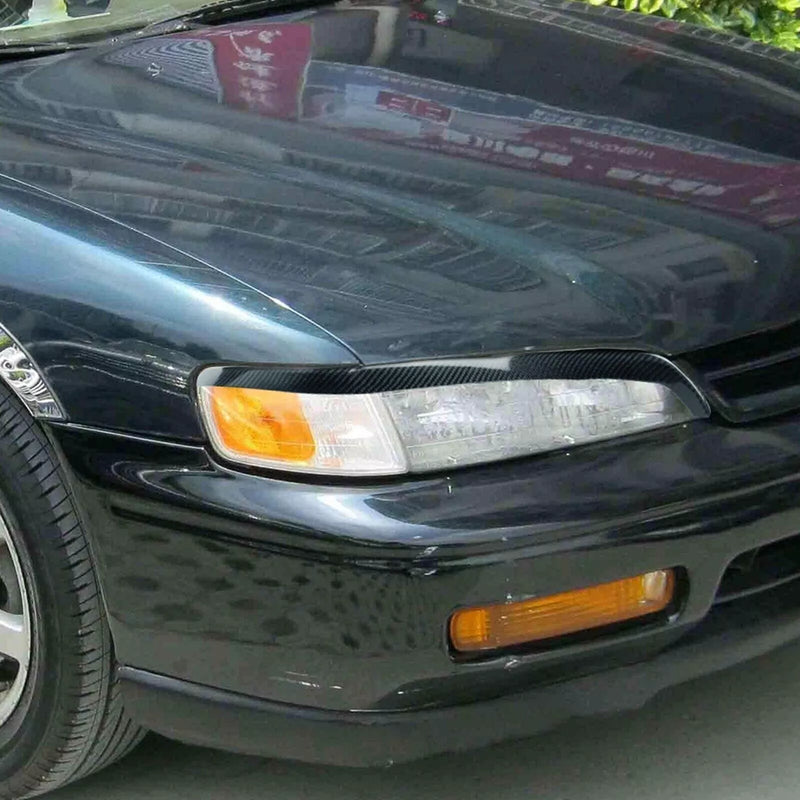 Honda Accord (1994-1997) Carbon Fiber Headlight Eyelid Trim