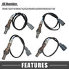 Toyota RAV4 4 Pcs O2 Oxygen Sensors (2001-2003)