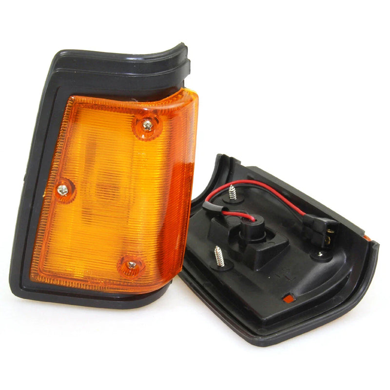 Nissan Datsun 720 Ute  1980-1989 Front Signal Lights Black x2