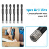 Porcelain, Granite, Glass, Marble 5PCS 6mm Dry Diamond Drill Bits