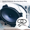 Mercedes-Benz 6.5" Speakers Speaker Spacer Ring Adaptor