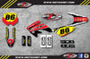 Honda CRF 70 (2003-2011) PYRO Style Stickers Custom Graphics Full Kit