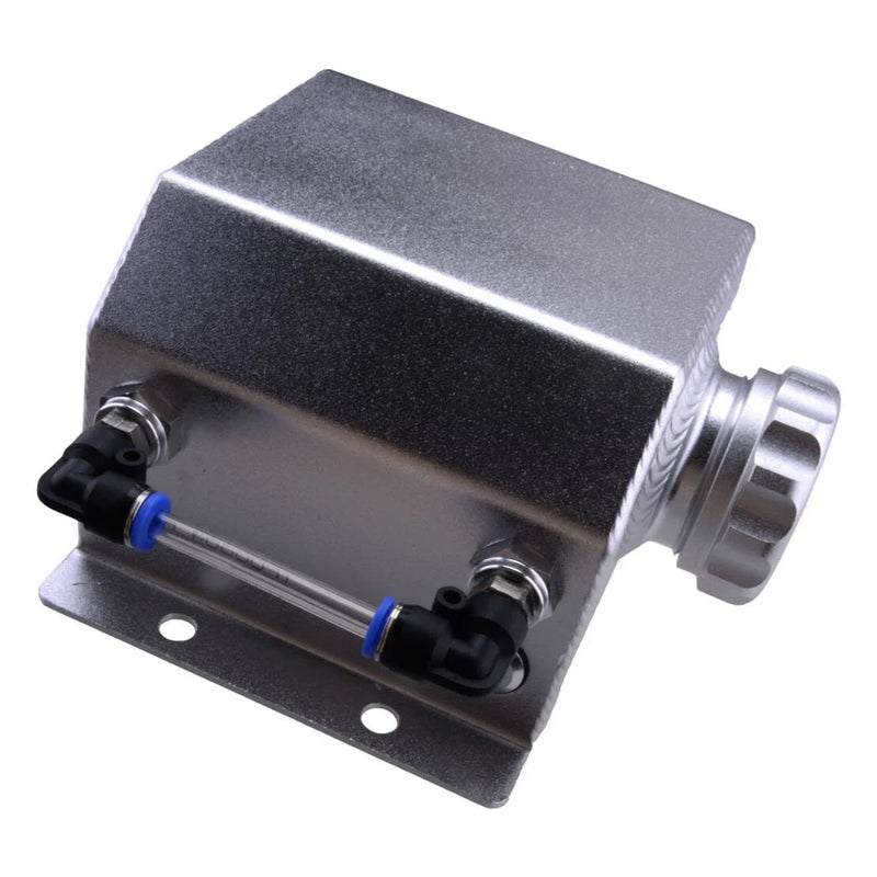 ZX () 1000ml Aluminium Radiator Coolant Overflow Recovery Tank