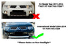 Mitsubishi L200 Triton Chrome Headlight Cover Trim (2006-2014)