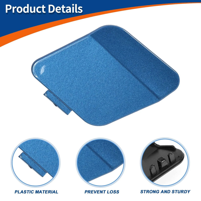BMW Estoril Blue Metallic Tow Hook Cover Front Bumper