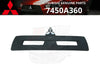 Mitsubishi Front Bumper Center Grille Genuine BLACK