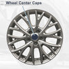 Chevrolet Silverado 1500 Silver-Tone Plastic Wheel Center Caps (2007-2013)