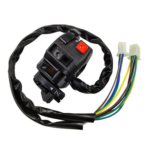 Make & Model 22mm 7/8" Handlebar High/Low Beam On/Off Headlight Throttle Switch