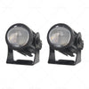 Car Driving Fog Lamp Yellow White LED Motorcycle Headlight Spot Lights (12-24V)
