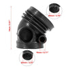 BMW 528i (1997-1998) Rubber Black Intake Hose