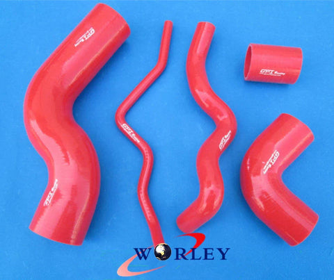 VW Golf MK4 GTI Bora 1.8T Turbo RED Silicone Intercooler Boost Pipe Hose