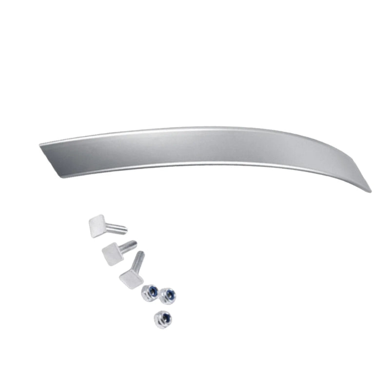 BMW E60 E61 4 x Silver Door Arm Grip Handle Covers (2004-2006)