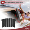 Toyota Veloz 6 Pcs Car Door Pillar Window Trim (2022–2025)
