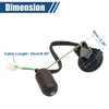 Honda 110 2-Wire Fuel Level Gauge Oil Meter Sender Sensor