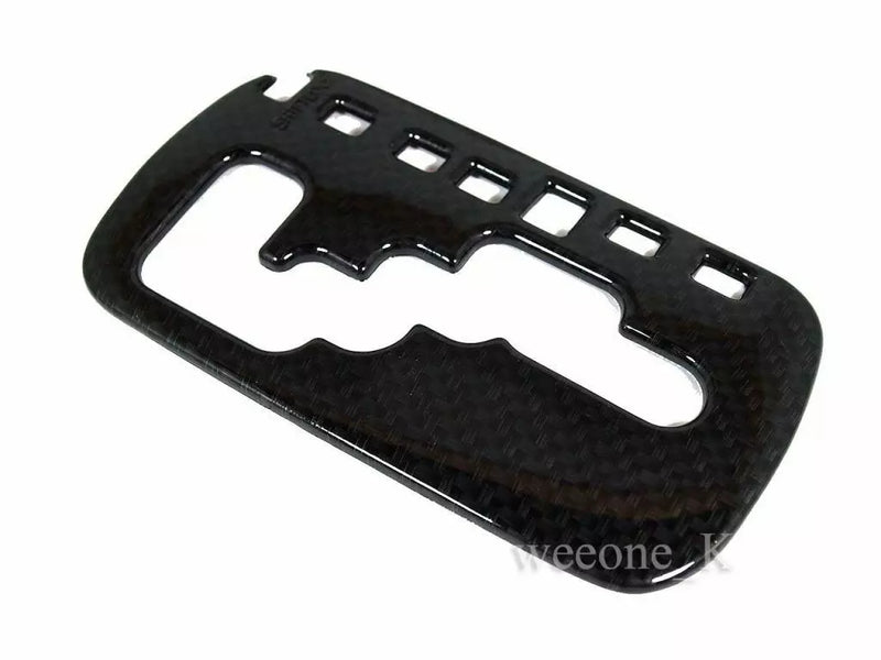 Toyota Fortuner 2005-2011 Carbon Gearshift Cover Trim (RHD)