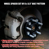 Toyota Lexus 4 x 6x5.5" 1.5" Wheel Spacer Adapter Black