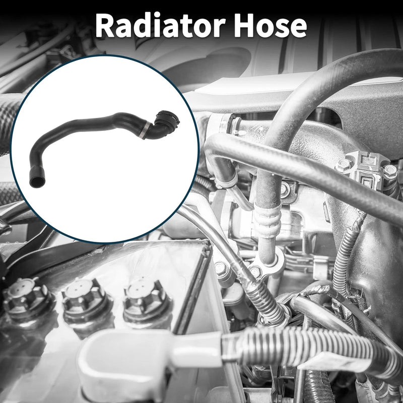 Volvo S60 (2014) - Rubber Black 1 x Pipe Upper Radiator Hose