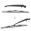 BMW E39 Touring Rear Windshield Wiper Arm Set 450mm 18in (1996-2003)
