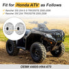 Honda Rancher 350 2x4 TRX350TE 2 x Front Brake Drums (2000–2006)