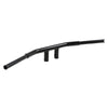 Harley Wide Glide Softail Road King Handlebar 1 1/4" Black 4" Rise T-Bar