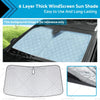 XPENG G6 (2024-2025) UV Protection 6 Layer Thick WindScreen SunShade