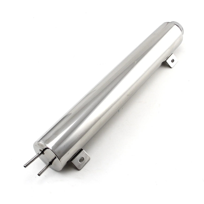Car 3" x 20" Stainless Steel Overflow Tank with Mounting Bracket
