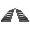 Audi A3 S3 8V Hatchback Rear Side Window Louver Trim Cover (14-20)