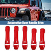 Jeep Wrangler JL JLU Automotive Door Handle Cover Trim (2018-2023)