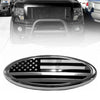 Ford F150 / F350 US Flag Oval Emblem Badge /239cm Front Grill Tailgate