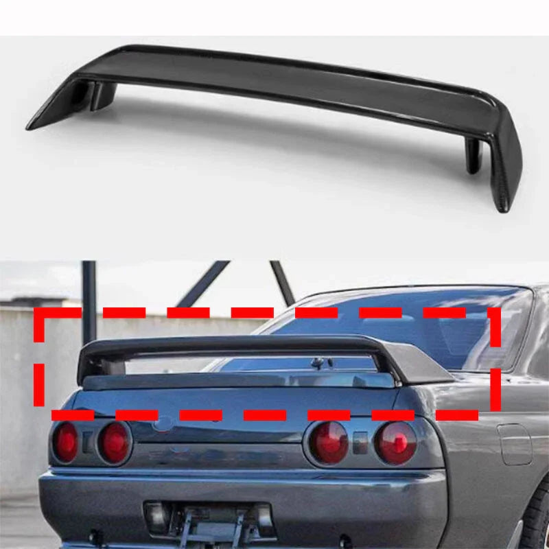 Nissan Skyline R32 GTR 1989-94 Real Carbon Fiber Rear Trunk Spoiler Wing