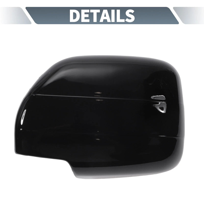 Lexus Toyota Land Cruiser Rearview Mirror Cap Overlay Gloss Black (2008-2021)