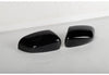 Jeep Compass, Cherokee Gloss Black Rearview Mirror Caps (2017-2023)