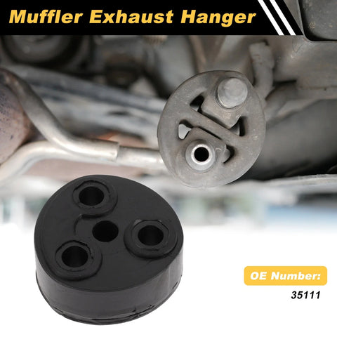 Toyota 4Runner Muffler Exhaust Hanger Black 1 Pc (1985–1993)
