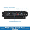 Chevrolet Blazer HVAC A/C Heater Climate Control Panel (1998-2005)