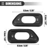 Jeep Wrangler JK (2011-2018) 2 x Bezel Car Door Lock Switch Bezel