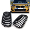 BMW X2 Series F39 Black Front Bumper Grille (2018-2021)