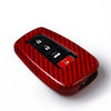 Toyota C-HR Red Carbon Fiber Smart Key Case Cover (2016-2019)