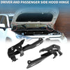 Honda Civic 2016-2021 Front Bonnet Bracket Black 2 x Hood Hinges