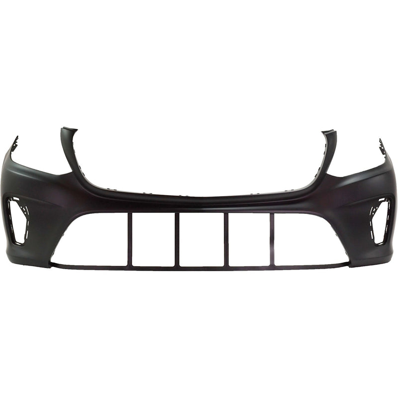 Front Upper Bumper Cover Fascia For 2017-2019 Mercedes