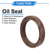 Make Model Oil Seal 36x47x7mm Brown 2 x Rotary Shaft Seal FKM Rubber