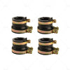 Honda CBR250 MC22 MC19 CB400 4x Carburetor Intake Manifold Boots (1990-1999)