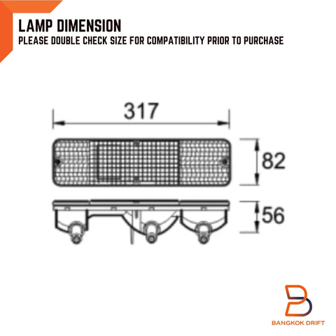 Suzuki Carry 4WD Truck Tail Light Rear Lamp (2005-2023)