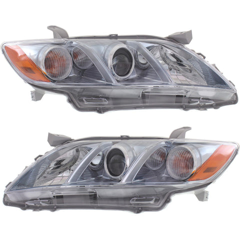 Headlight Assembly Set For 2007-2009 Toyota Camry Hybrid