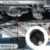 Car Motorcycle Boat 1 Set M20x1.5 Engine Oil Drain Plug with Gasket