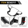 Chevy Colorado (2023-2024) Carbon Fiber Pattern Steering Wheel Cover Trim
