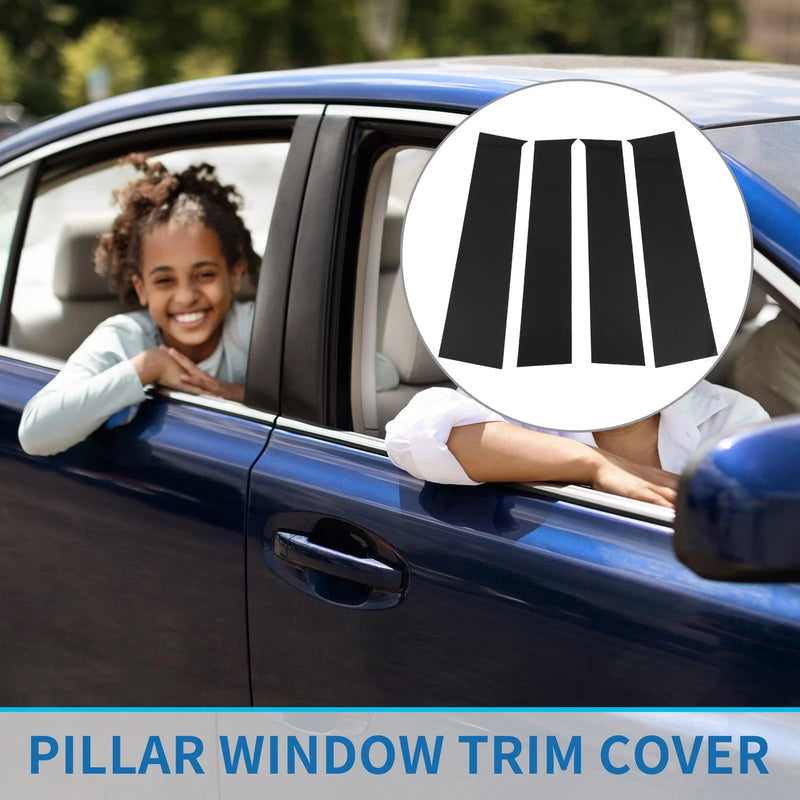 Toyota Tundra 4 x Door Pillar Window Trim (2022–2023)