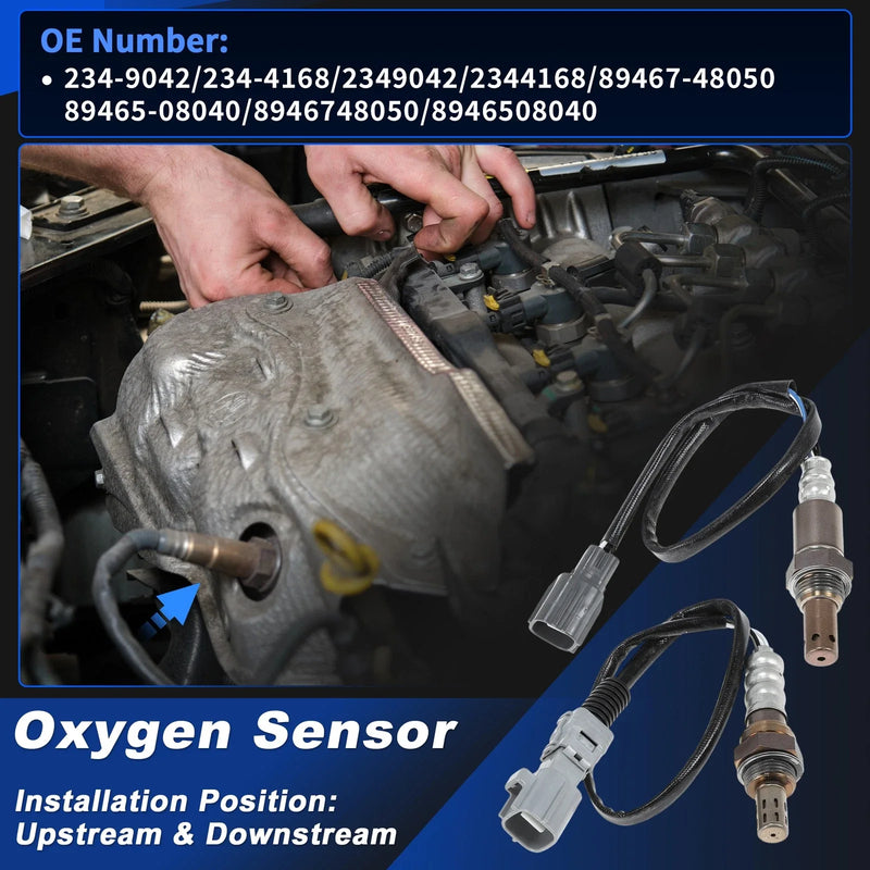 Toyota Sienna 3.3L V6 2 x Upstream & Downstream Oxygen Sensor (2004–2009)
