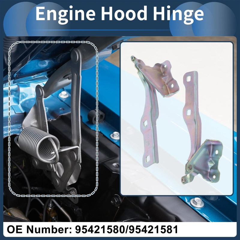 Chevrolet Trax Hood Hinges 1 Pair (2015-2021)