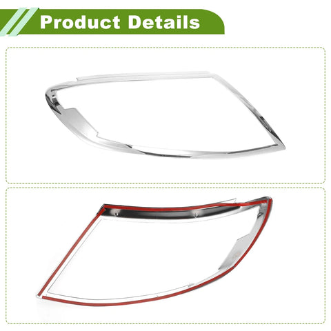 Ford Ranger Car Front Left Right Headlight Trim Bezel